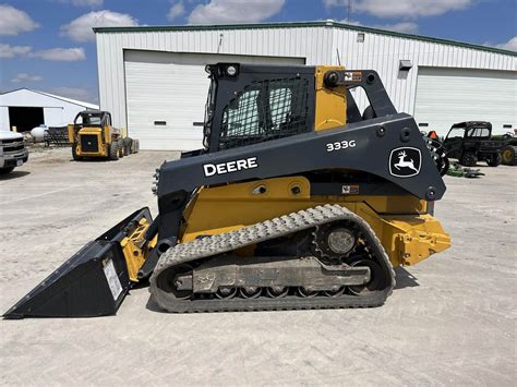 john deere 333 skid steer|john deere 333g track size.